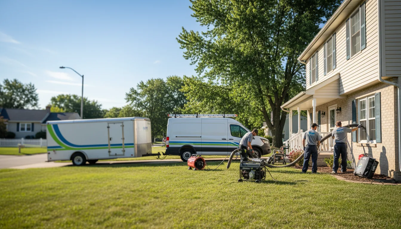 Flooded Basement Restoration And Cleanup With Repair in Malinta, OH near me